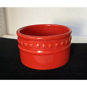 Emeril Lagasse Ramekin Red Stoneware 8 oz Oven Safe Replacement Sauce Dish